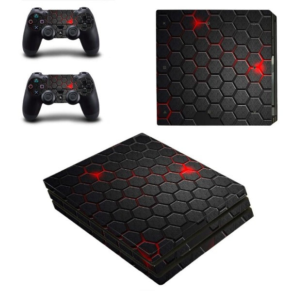 Sticker Ps4 Pro Armure Futuriste
