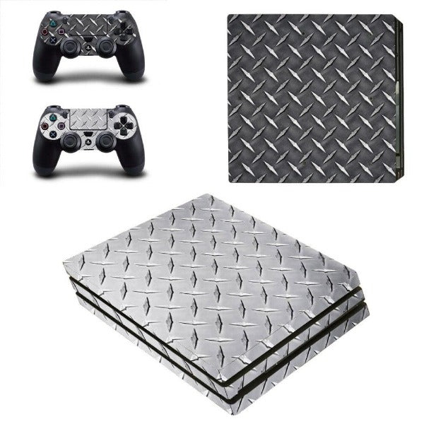 Sticker Ps4 Pro Métallique