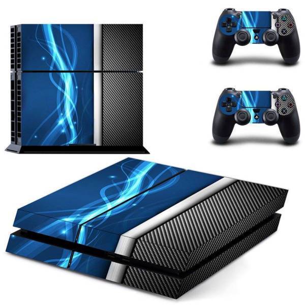 Stickers Ps4 <br> Flux d’énergie Bleu
