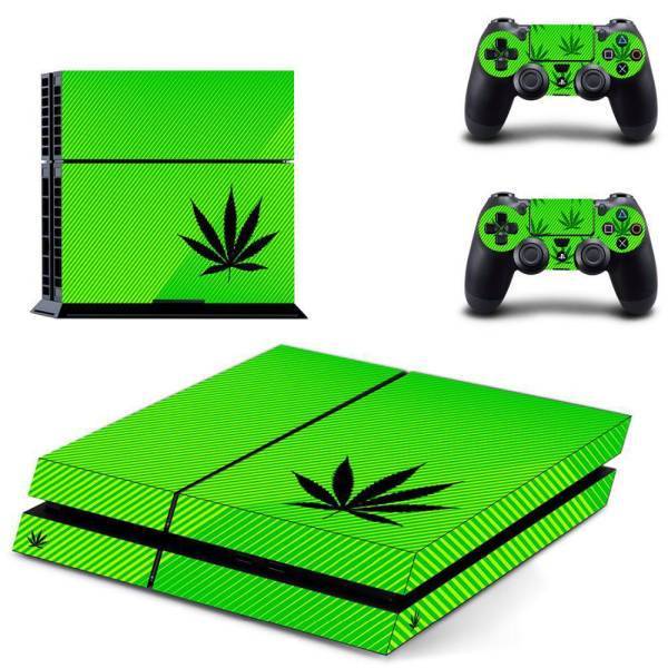 Stickers Ps4 <br> Weed Fluo