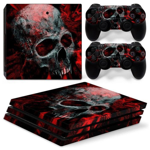 Stickers Ps4 Pro Crânes de Vampire