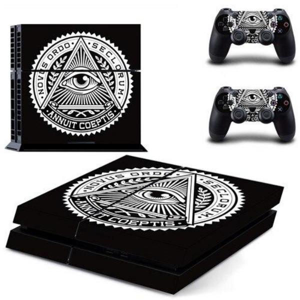 Stickers Ps4 Nouvel Ordre Mondial