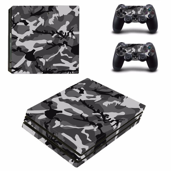 Stickers Ps4 Pro <br> Camo Noir
