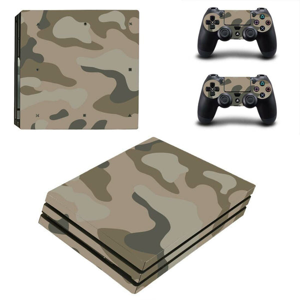 Stickers Ps4 Pro <br> Camouflage Désertique