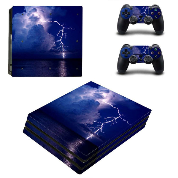 Stickers Ps4 Pro <br> Éclaire Surpuissant