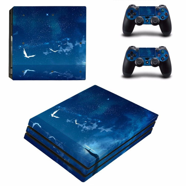 Stickers Ps4 Pro <br> Nuit D'étoiles