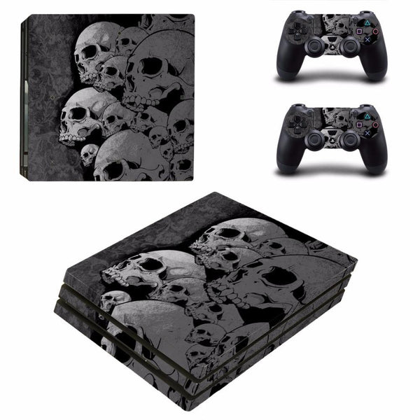 Stickers Ps4 Pro <br> Têtes de Mort