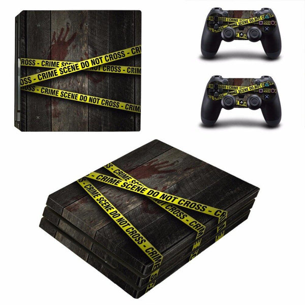 Stickers Ps4 Pro Scène de Crime