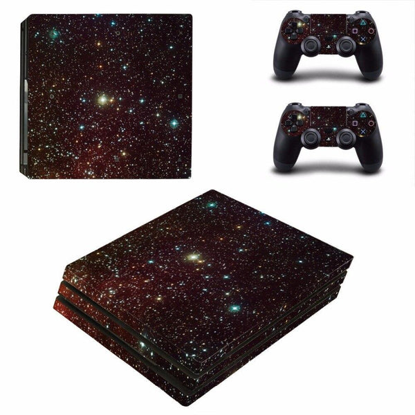 Stickers Ps4 Pro Univers étoilés