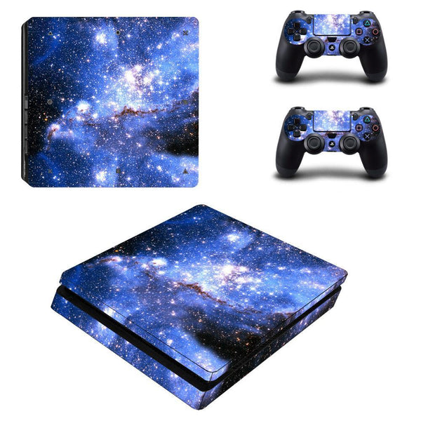 Stickers Ps4 Slim <br> Ciel étoilé