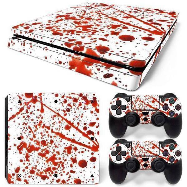 Stickers Ps4 Slim <br> Ensanglanté