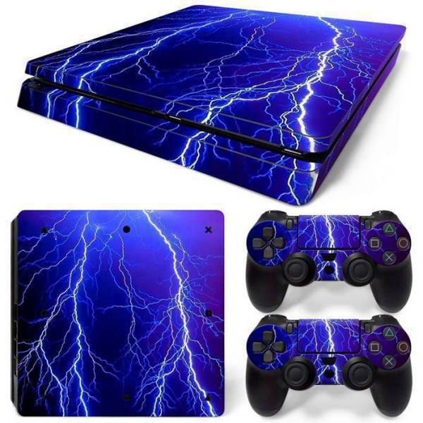 Stickers Ps4 Slim <br> Foudre