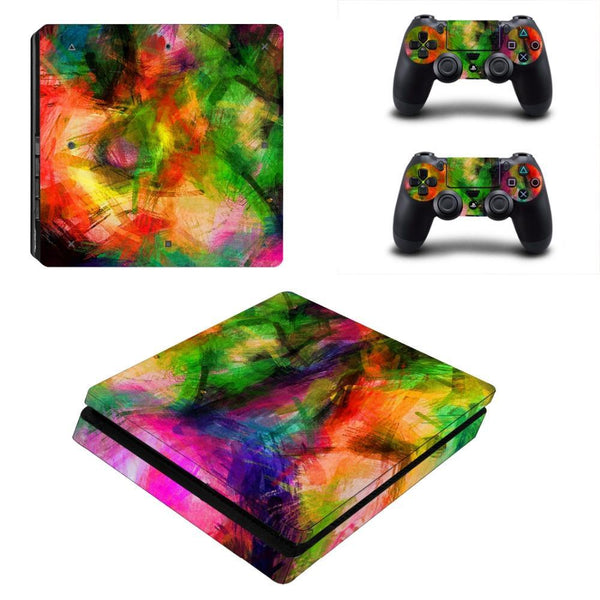 Stickers Ps4 Slim <br> Multicolore