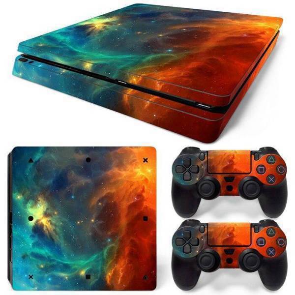Stickers Ps4 Slim <br> Nébuleuse
