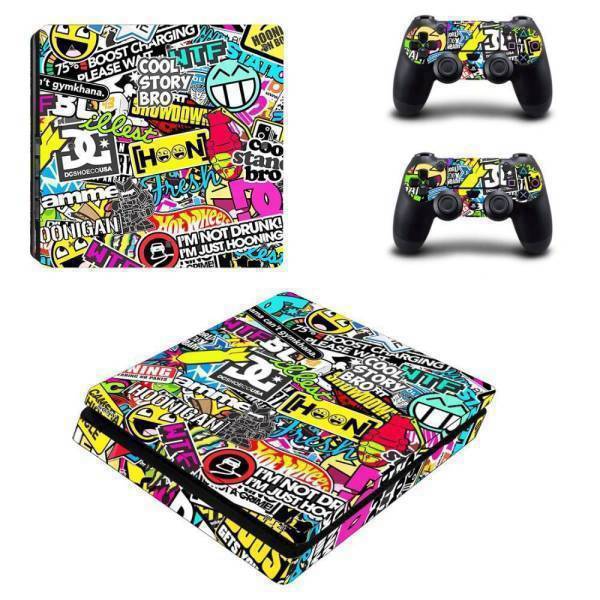 Stickers Ps4 Slim <br> Pop Culture