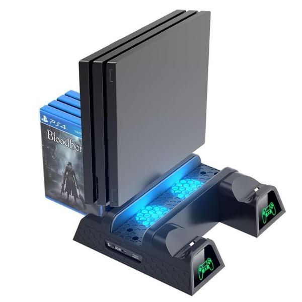 Manette PS4 double poign¿¿e USB chargeur de support de Station d